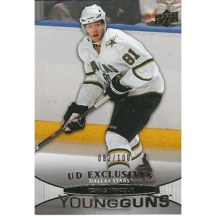 2011-12 Upper Deck Tomas Vincour Young Guns Exclusives Rookie /100 #213 DAL