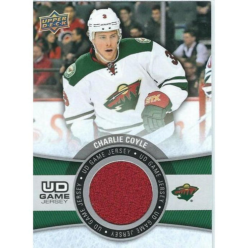 2015-16 Upper Deck Charlie Coyle Game Jersey BB MIN