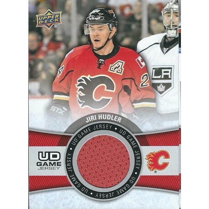 2015-16 Upper Deck Jiri Hudler Game Jersey BB CGY