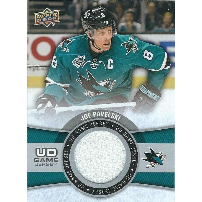 2015-16 Upper Deck Joe Pavelski Game Jersey BB SJS