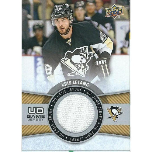 2015-16 Upper Deck Kris Letang Game Jersey BB PIT