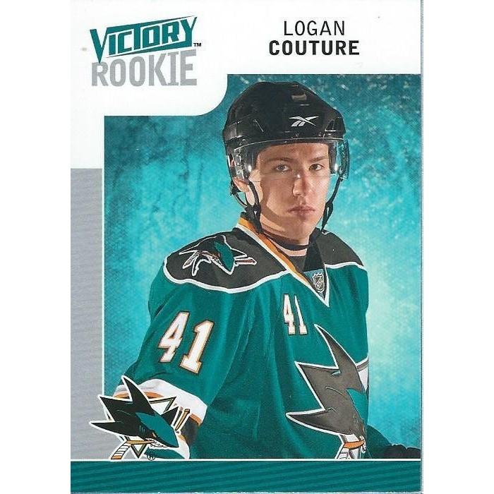 2009-10 Upper Deck Victory Logan Couture Rookie #329 SJS
