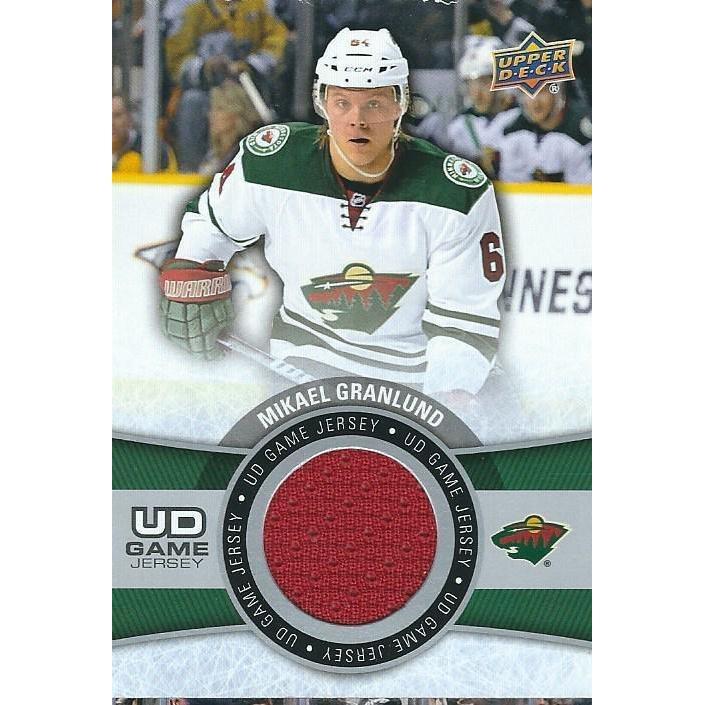 2015-16 Upper Deck Mikael Granlund Game Jersey BB MIN