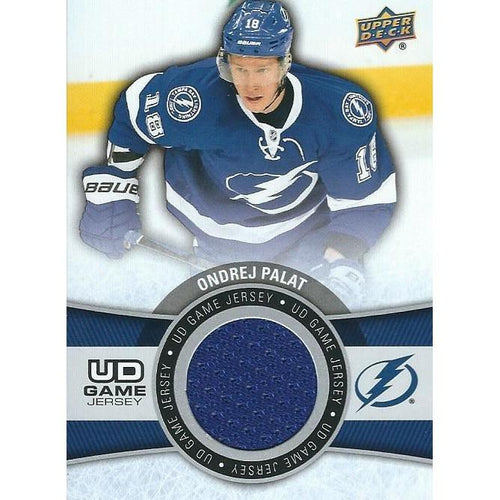 2015-16 Upper Deck Ondrej Palat Game Jersey BB TBL