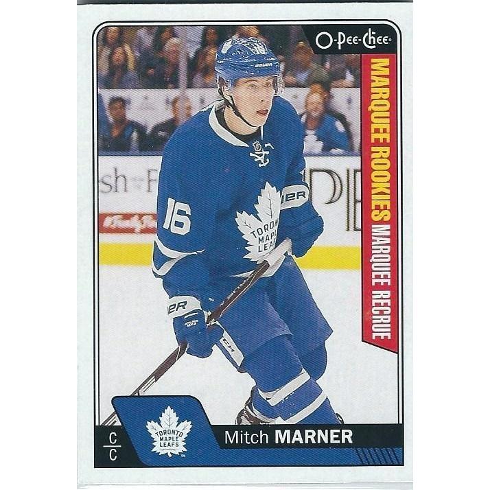 2016-17 OPC O-Pee-Chee Mitch Marner Marquee Rookie #672 TOR