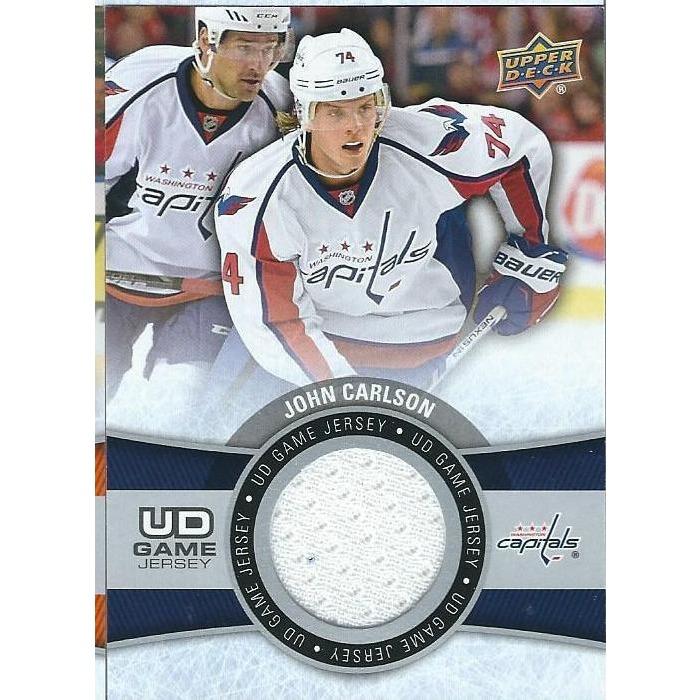 2015-16 Upper Deck John Carlson Game Jersey BB WSH