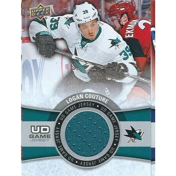 2015-16 Upper Deck Logan Couture Game Jersey BB SJS