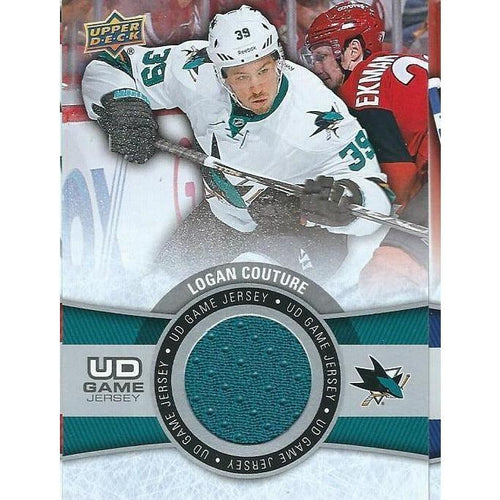 2015-16 Upper Deck Logan Couture Game Jersey BB SJS