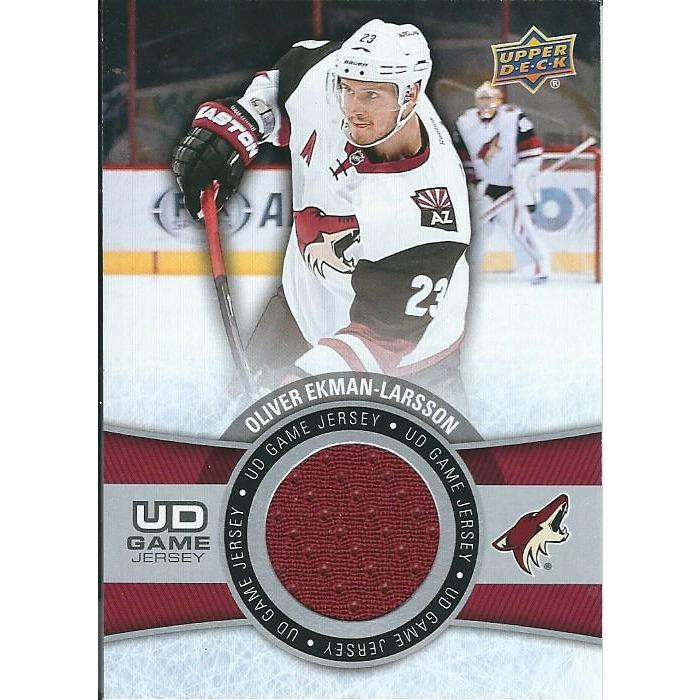 2015-16 Upper Deck Oliver Ekman-Larsson Game Jersey BB ARI