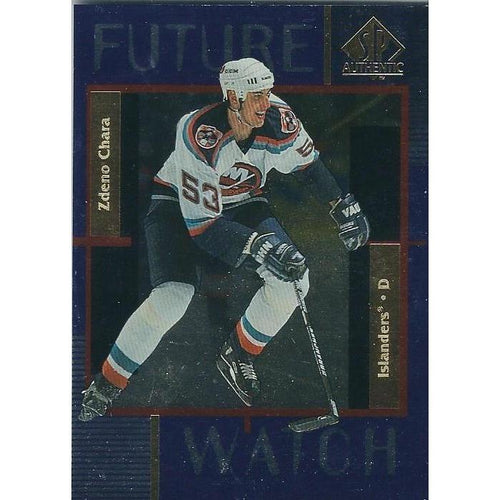 1997-98 SPA SP Authentic Zdeno Chara Future Watch Rookie #186 BOS