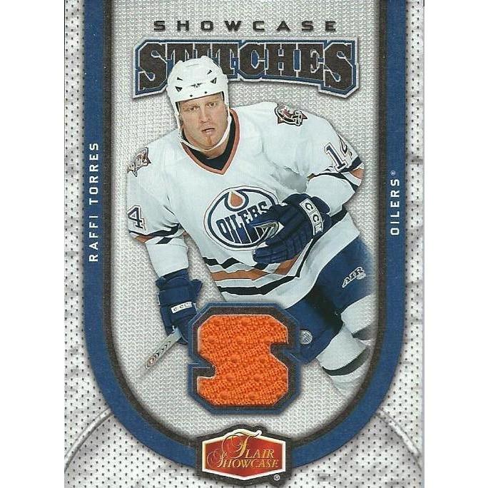 2006-07 Flair Showcase Raffi Torres Showcase Stitches Jersey BB EDM