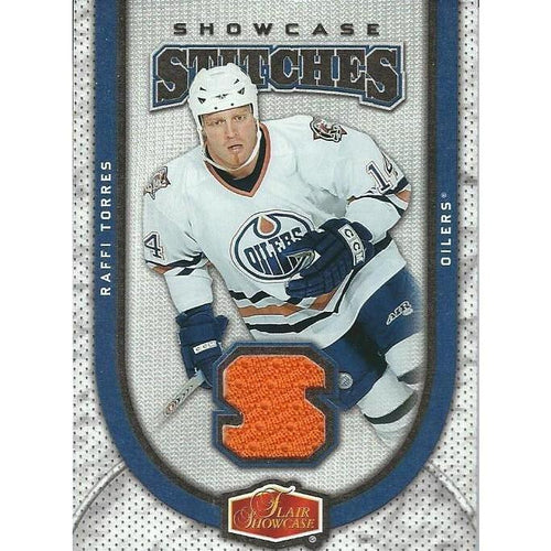 2006-07 Flair Showcase Raffi Torres Showcase Stitches Jersey BB EDM
