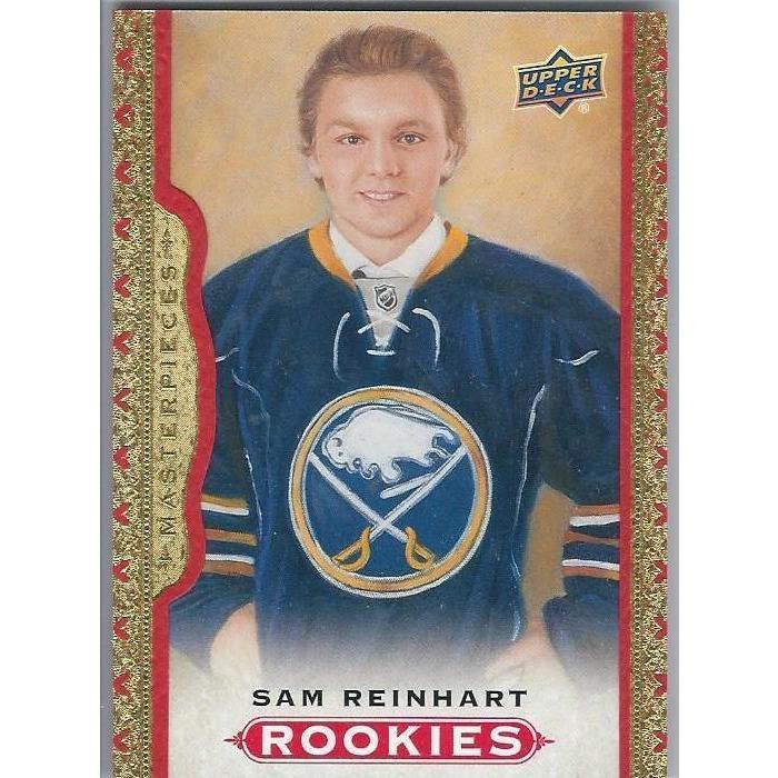 2014-15 Upper Deck Masterpieces Sam Reinhart Red Cloth Rookie /100 BUF