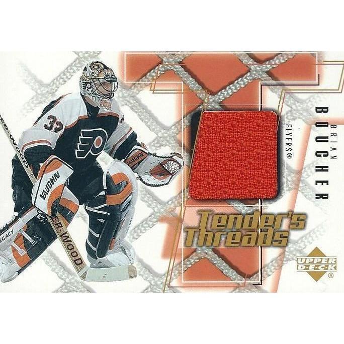 2001-02 Upper Deck Brian Boucher Goaltender Threads Jersey BB PHI