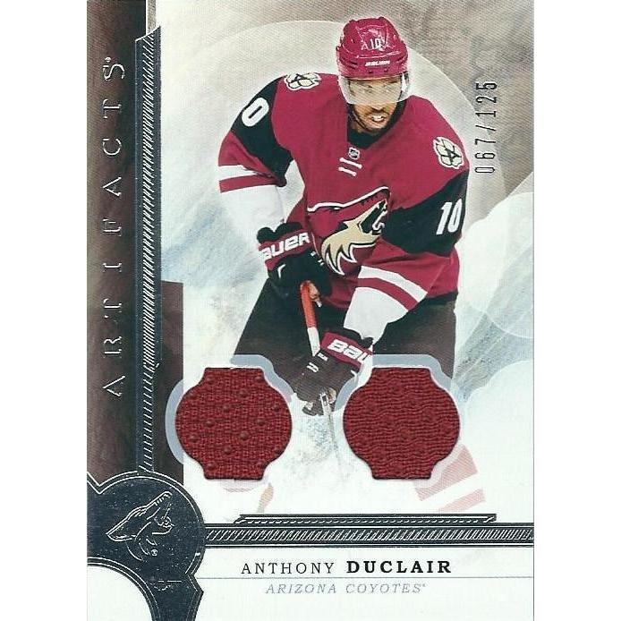 2016-17 Upper Deck Artifacts Anthony Duclair Jersey /125 BB ARI