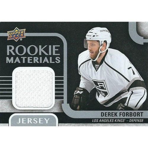 2015-16 Upper Deck Derek Forbort Rookie Materials Jersey BB LAK