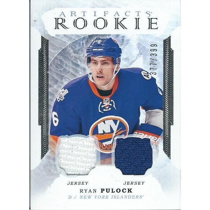 2016-17 Upper Deck Artifacts Ryan Pulock Rookie Jersey /399 BB NYI