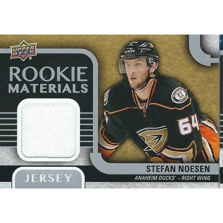 2015-16 Upper Deck Stefan Noesen Rookie Materials Jersey BB ANA