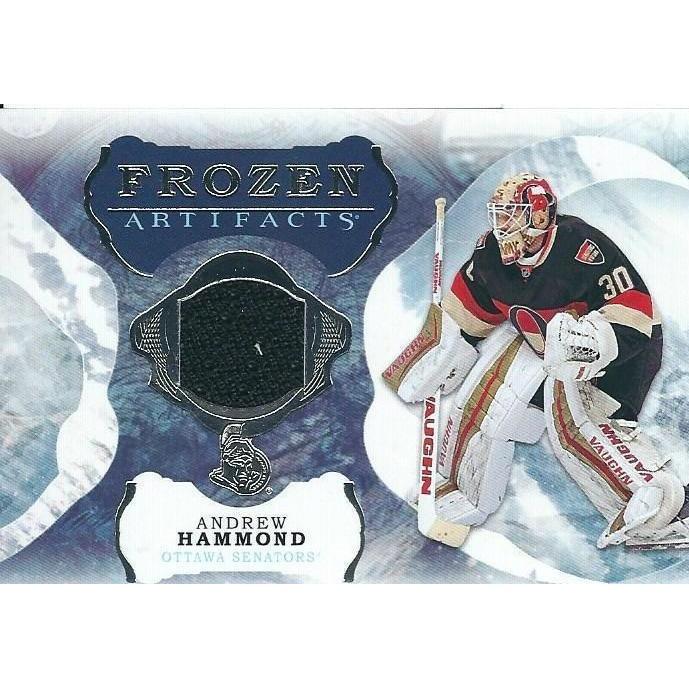 2016-17 Upper Deck Artifacts Andrew Hammond Frozen Artifacts Jersey BB OTT