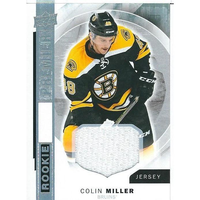 2015-16 Upper Deck Premier Colin Miller Rookie Jersey BB BOS