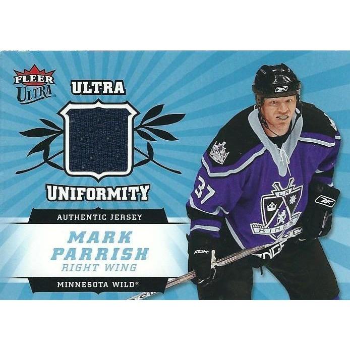 2006-07 Upper Deck Fleer Ultra Mark Parrish Ultra Uniformity Jersey BB LAK