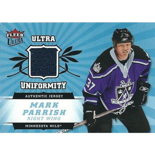 2006-07 Upper Deck Fleer Ultra Mark Parrish Ultra Uniformity Jersey BB LAK