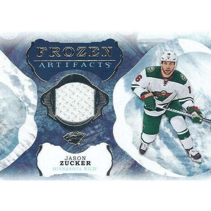 2016-17 Upper Deck Artifacts Jason Zucker Frozen Artifacts Jersey BB MIN