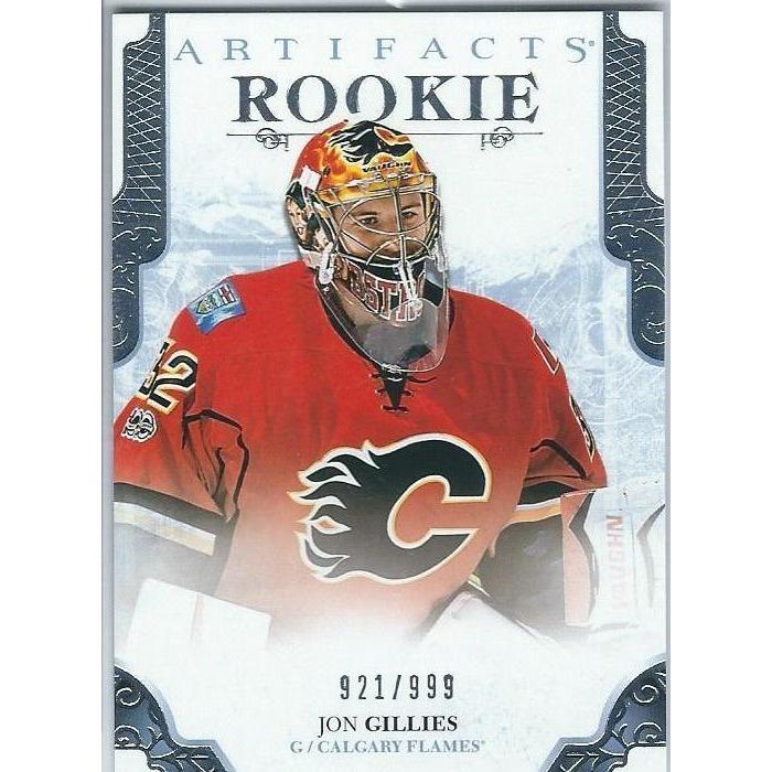 2017-18 Upper Deck Artifacts Jon Gillies Rookie /999 #167 CGY
