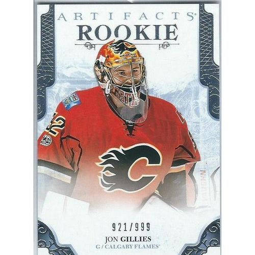 2017-18 Upper Deck Artifacts Jon Gillies Rookie /999 #167 CGY
