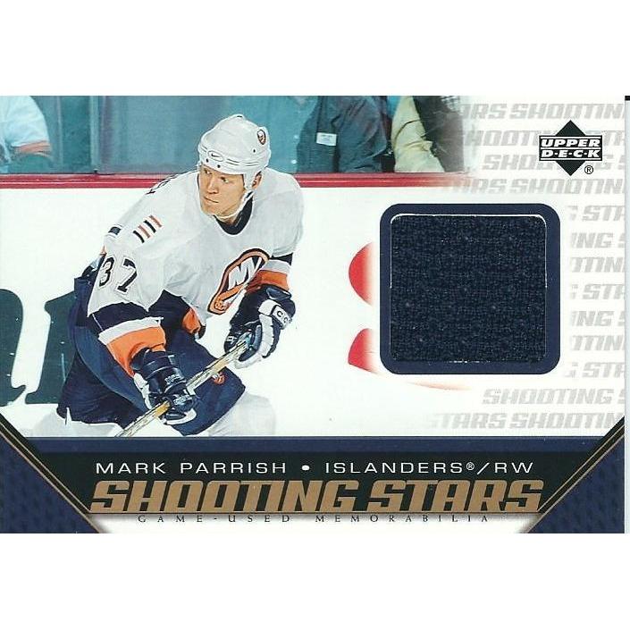 2005-06 Upper Deck Mark Parrish Shooting Stars Jersey BB NYI