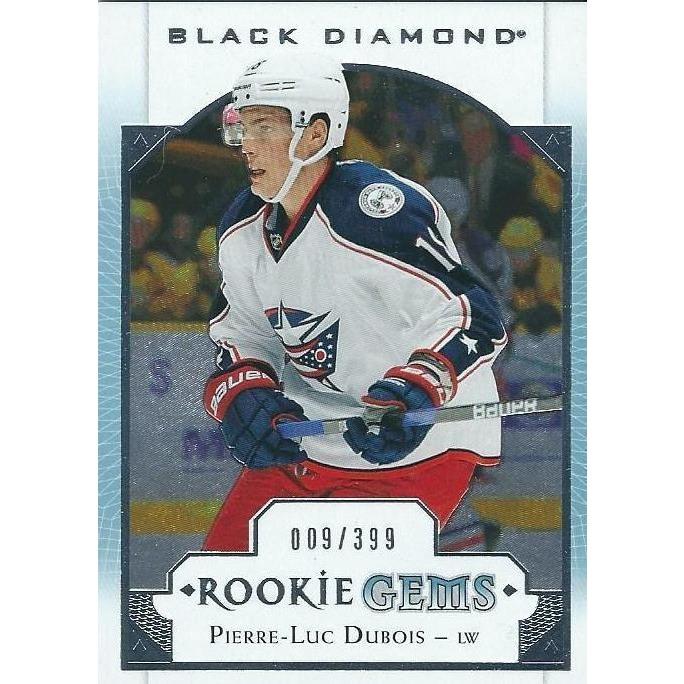 2017-18 Upper Deck Black Diamond Pierre-Luc Dubois Rookie Gems /399 CLB