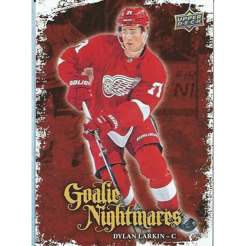2016-17 Upper Deck Dylan Larkin Goalie Nightmares #GN-11 DET