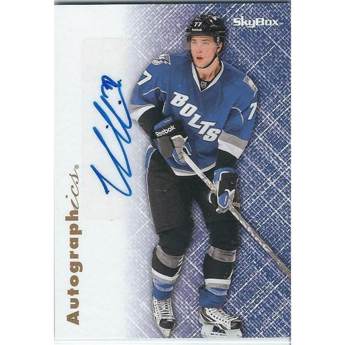 2012-13 Fleer Retro Victor Hedman Skybox Autograph TBL