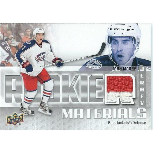 2011-12 Upper Deck John Moore Rookie Materials Jersey BB CLB