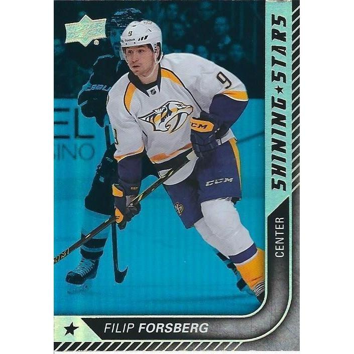2015-16 Upper Deck Filip Forsberg Shining Stars Royal Blue NSH