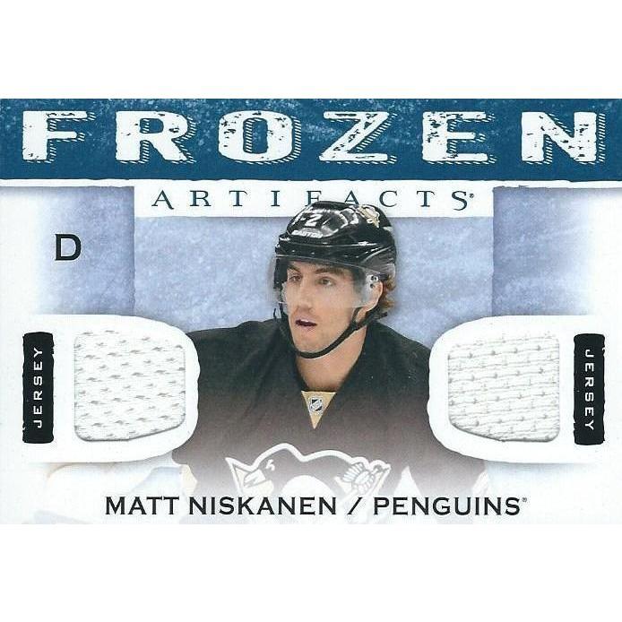 2014-15 Upper Deck Artifacts Matt Niskanen Frozen Artifacts Jersey BB PIT