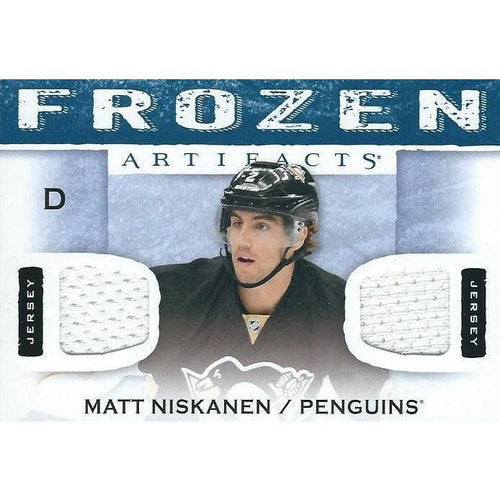 2014-15 Upper Deck Artifacts Matt Niskanen Frozen Artifacts Jersey BB PIT