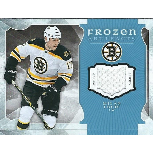 2015-16 Upper Deck Artifacts Milan Lucic Frozen Artifacts Jersey BB BOS