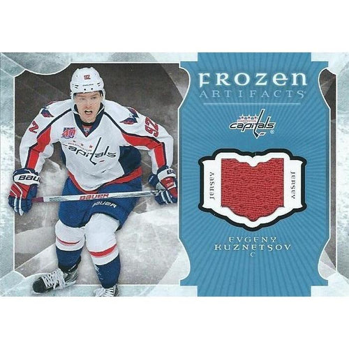 2015-16 Upper Deck Artifacts Evgeny Kuznetsov Frozen Artifacts Jersey BB WSH