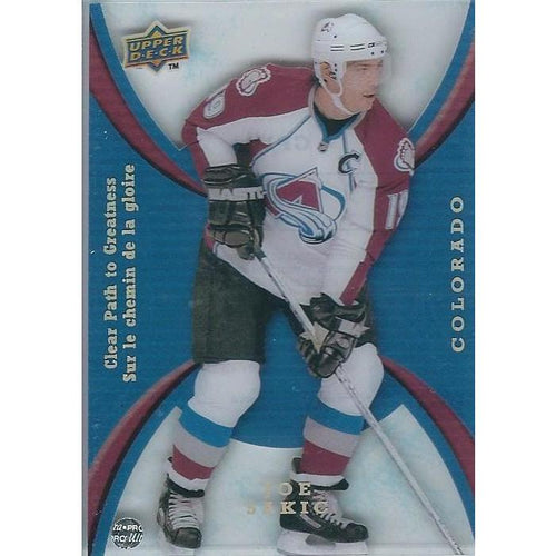 2008-09 Upper Deck McDonalds Joe Sakic Clear Path to Greatness SP COL