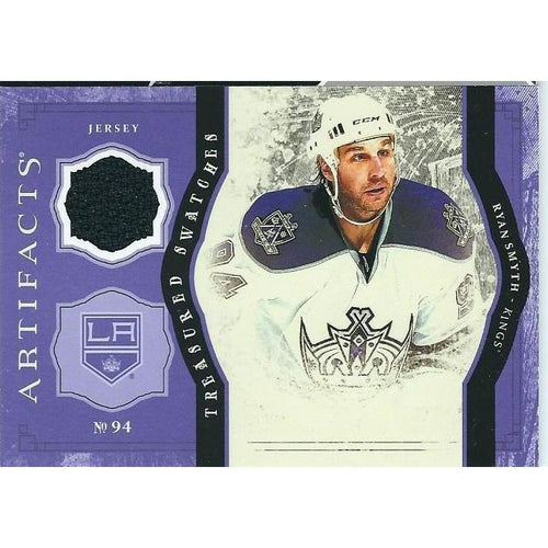 2011-12 Upper Deck Artifacts Ryan Smyth Treasured Swatches Jersey BB LAK