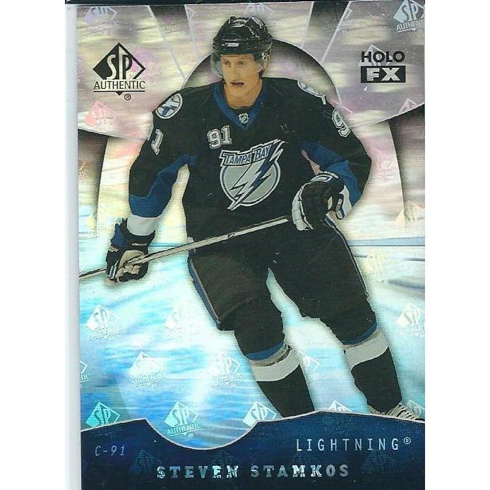 2008-09 SPA SP Authentic Steven Stamkos Holo Fx Rookie TBL