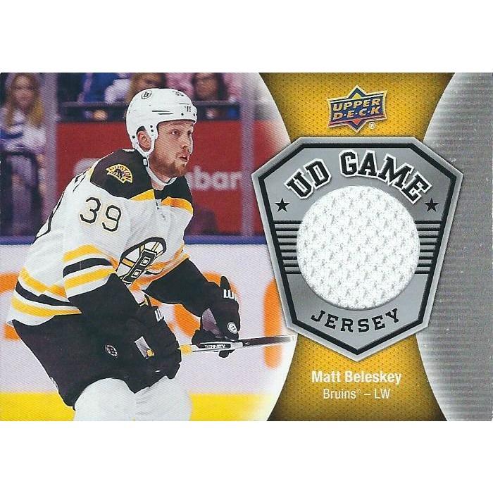 2016-17 Upper Deck Matt Beleskey Game Jersey BB BOS