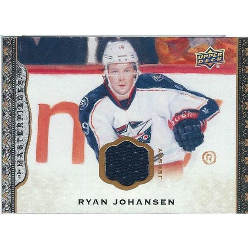 2014-15 Upper Deck Masterpieces Ryan Johansen Jersey BB CLB