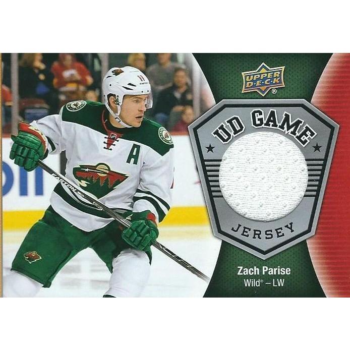 2016-17 Upper Deck Zach Parise Game Jersey BB MIN