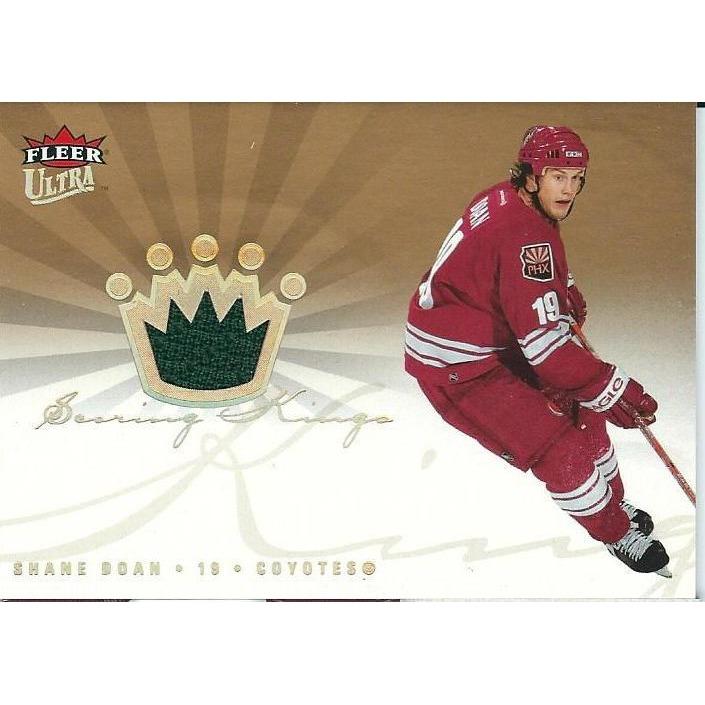 2005-06 Upper Deck Fleer Ultra Shane Doan Scoring Kings Jersey BB ARI