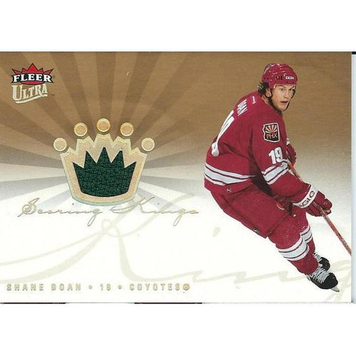 2005-06 Upper Deck Fleer Ultra Shane Doan Scoring Kings Jersey BB ARI