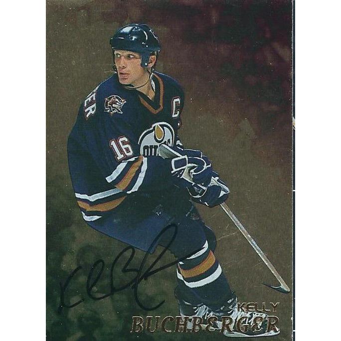 1998-99 BAP Be a Player Kelly Buchberger Autograph BB EDM