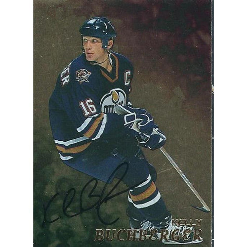 1998-99 BAP Be a Player Kelly Buchberger Autograph BB EDM