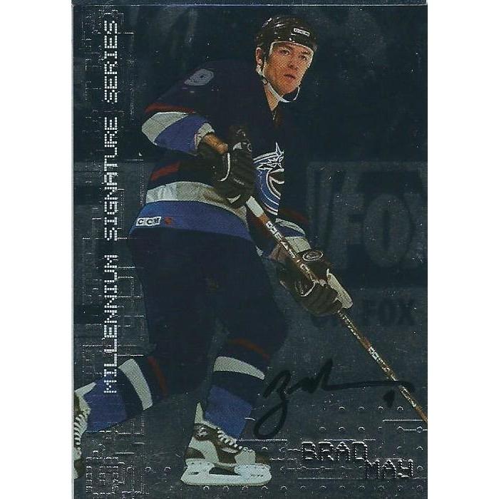 2002-03 BAP Signature Series Brad May Autograph BB VAN